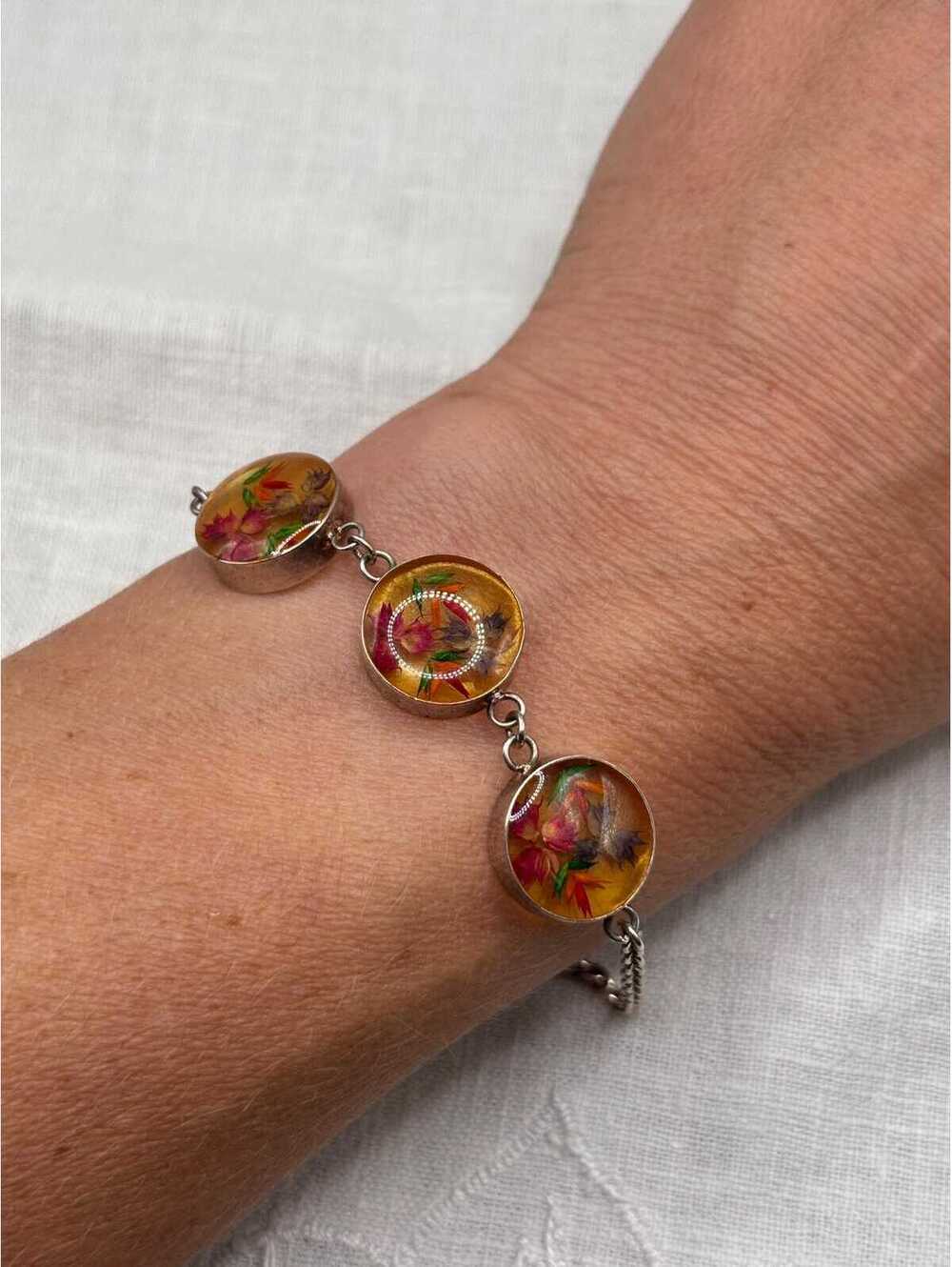 Vintage Sterling Silver Charm Bracelet